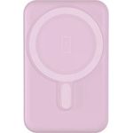 BigBen Connected, Powerbank USB A / USB-C 10W 5000mAh Induktion MagSafe kompatibel, Rosa