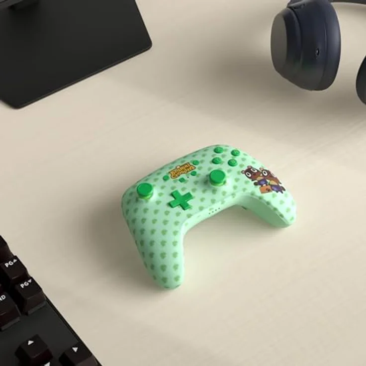 PowerA Enhanced Wireless Controller - Timmy & Tommy Nook Grün (1515669-01) (Switch) – Bild 4