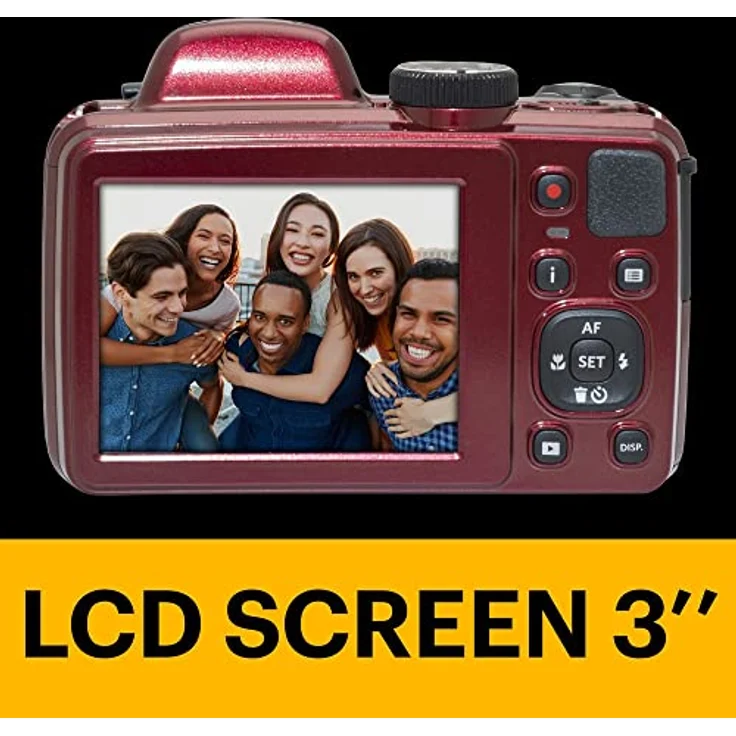 Kodak Astro Zoom AZ405 Digitalkamera, rot – Bild 4