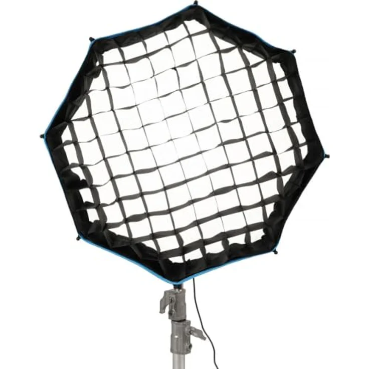 Nanlite SB-FMM-O-60 Oktagonal-Softbox 60 cm, FMM-Bajonettanschluss, inklusive Standard- und Lite-Diffusor, Stoffwabe und Schutztasche – Bild 4