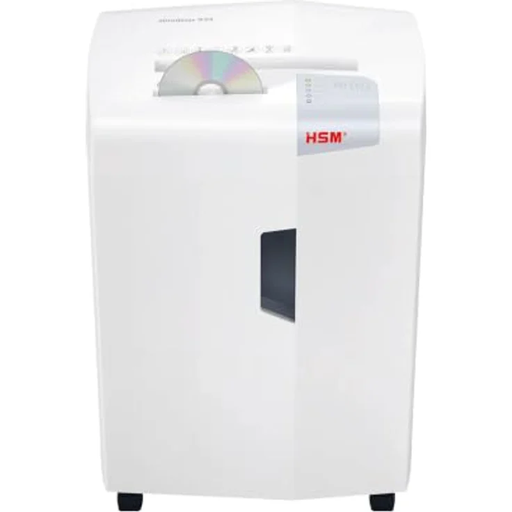 HSM shredstar X24, Aktenvernichter mit Partikelschnitt P-4, 4 x 37 mm, bis 24 Blatt, weiß, für Büroklammern, CDs/DVDs, leiser Betrieb – Bild 6
