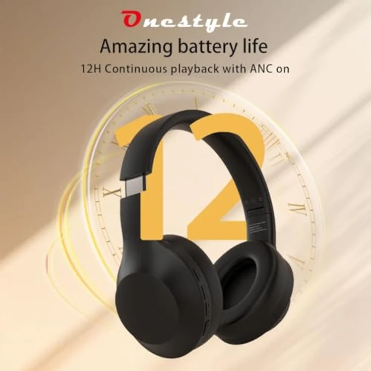 Onestyle HS-ANC-01 On-Ear Kopfhörer Bluetooth ANC – Bild 2