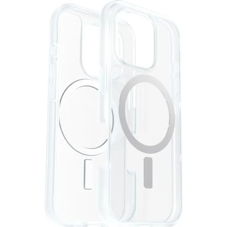 OtterBox Schutzhülle für iPhone 16 Pro Prefix Serie, transparent, ultradünn, militärgetestet, MagSafe-fähig