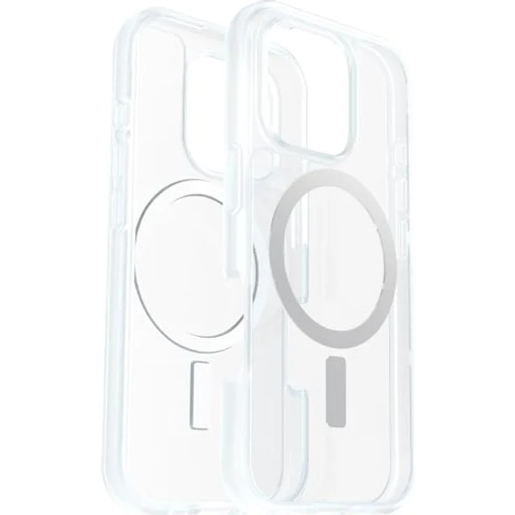 OtterBox Schutzhülle für iPhone 16 Pro Prefix Serie, transparent, ultradünn, militärgetestet, MagSafe-fähig – Bild 1