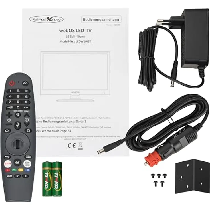 Reflexion LEDW16iBT, 16" Smart LED-TV mit Full-HD, DVB-S2/C/T2, CI+, PVR, Bluetooth – Bild 4