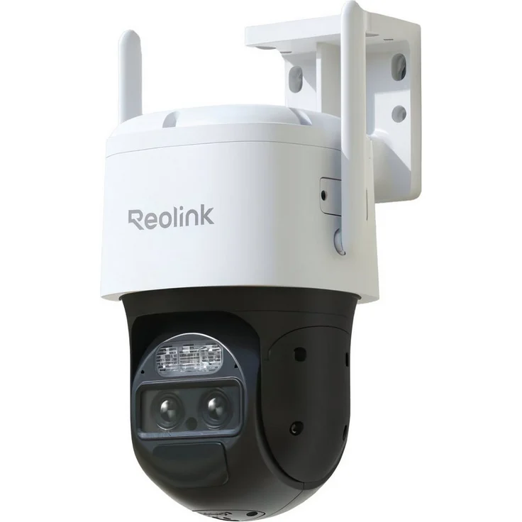 Reolink Überwachungskamera Trackmix Series B770 4K 8 MP WLAN 100 % kabellose PTZ-Kamera, Dual-Objektiv-Technologie, Nachtsicht, Zwei-Wege-Audio