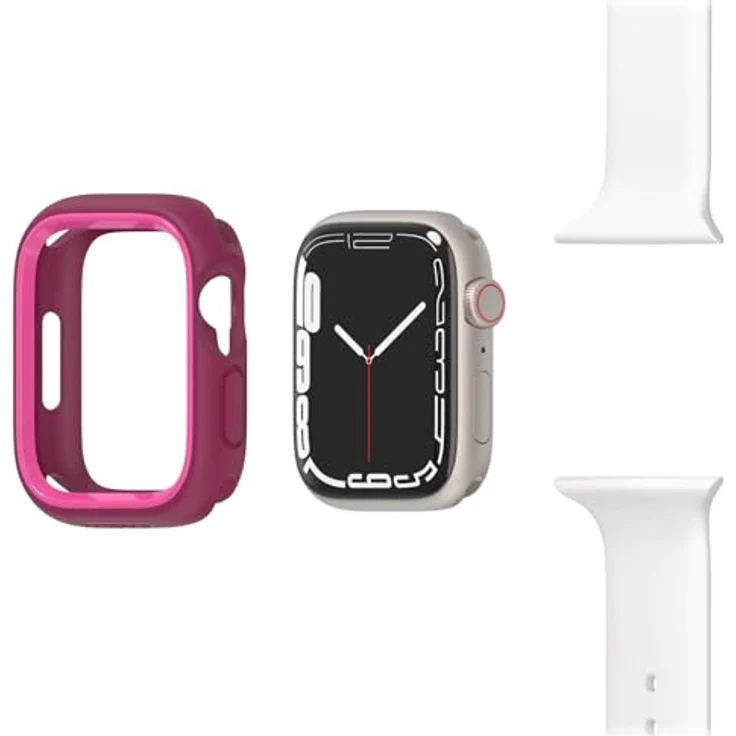 OtterBox Watch Bumper für Apple Watch Series 9/8/7-45mm, stoßfest, sturzsicher, Schutzhülle in Pink – Bild 4