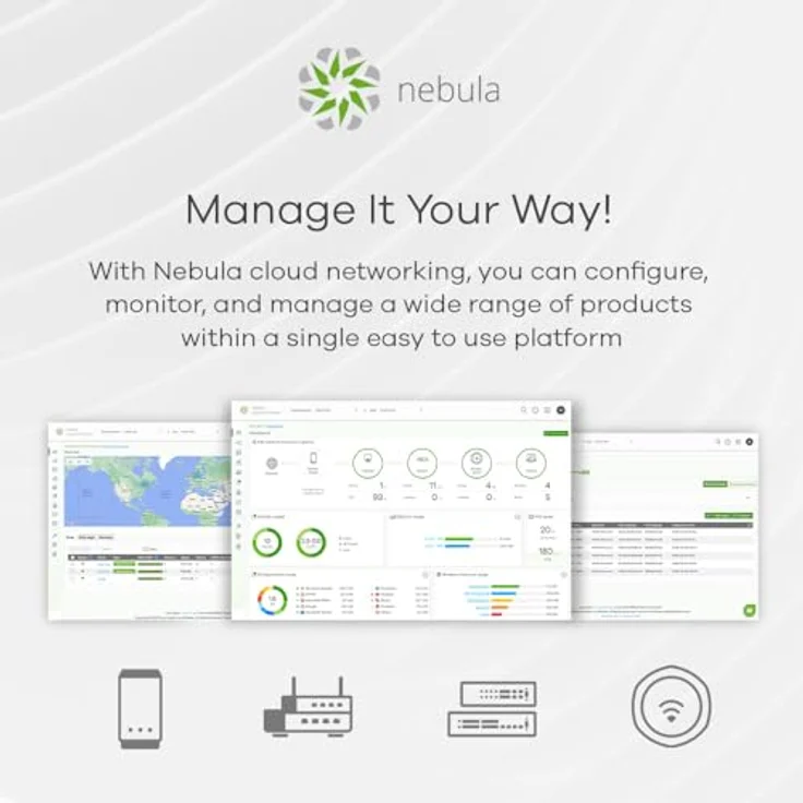 Zyxel XMG1915-10EP, 8-Port 2.5GbE, 2 SFP+, 8 x PoE++ 130W Smart Switch, hybird Mode, standalone or NebulaFlex Cloud – Bild 5