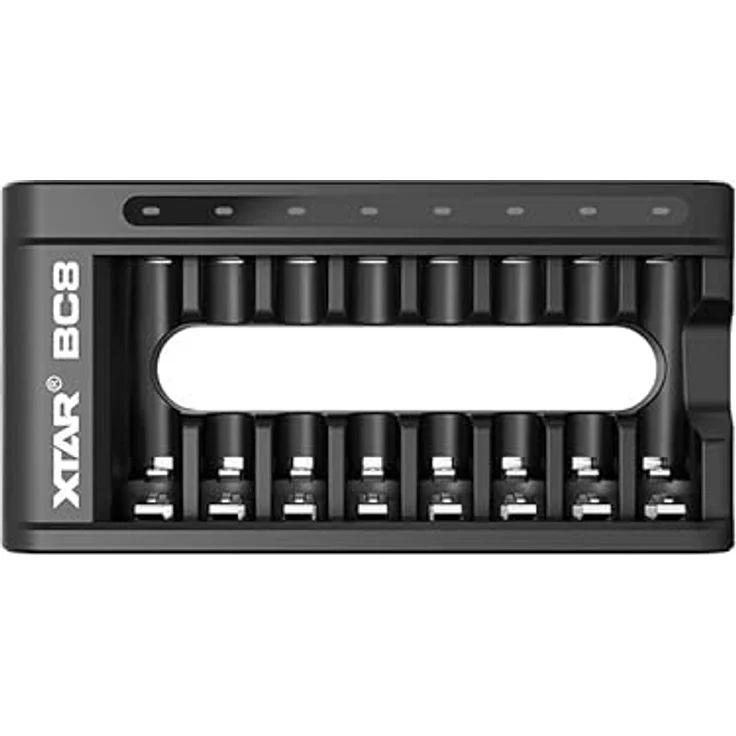 XTAR BC8 Battery Charger R03 / AAA and R6 / AA Li-ion 1 5V / NiMH – Bild 1