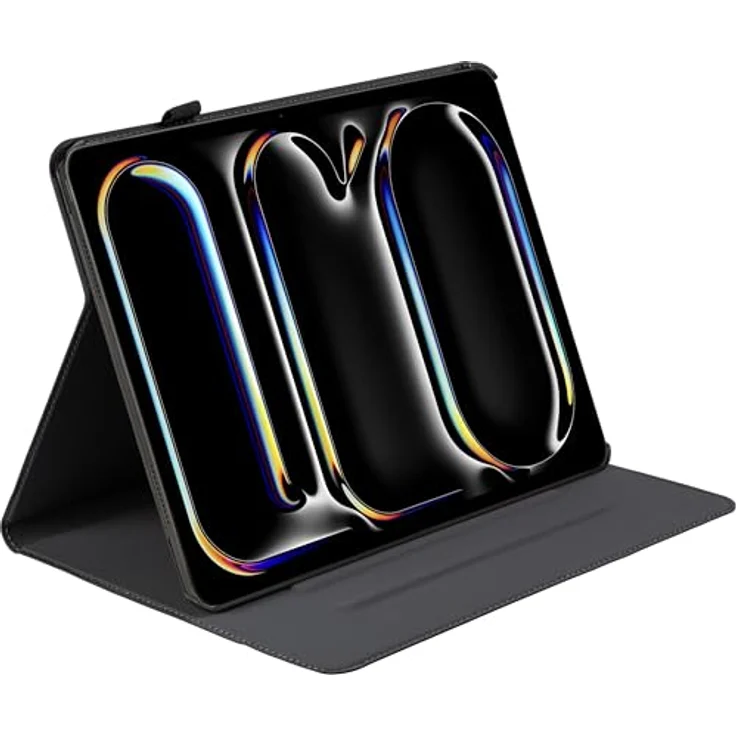 Gecko Covers Book-Cover Easy-Click, Tablet Hülle für iPad Pro 13 (M4) 2024, umfassender Schutz, Schwarz, automatische Sleep/Wake-Funktion, aus 11 recycelten PET-Flaschen – Bild 2
