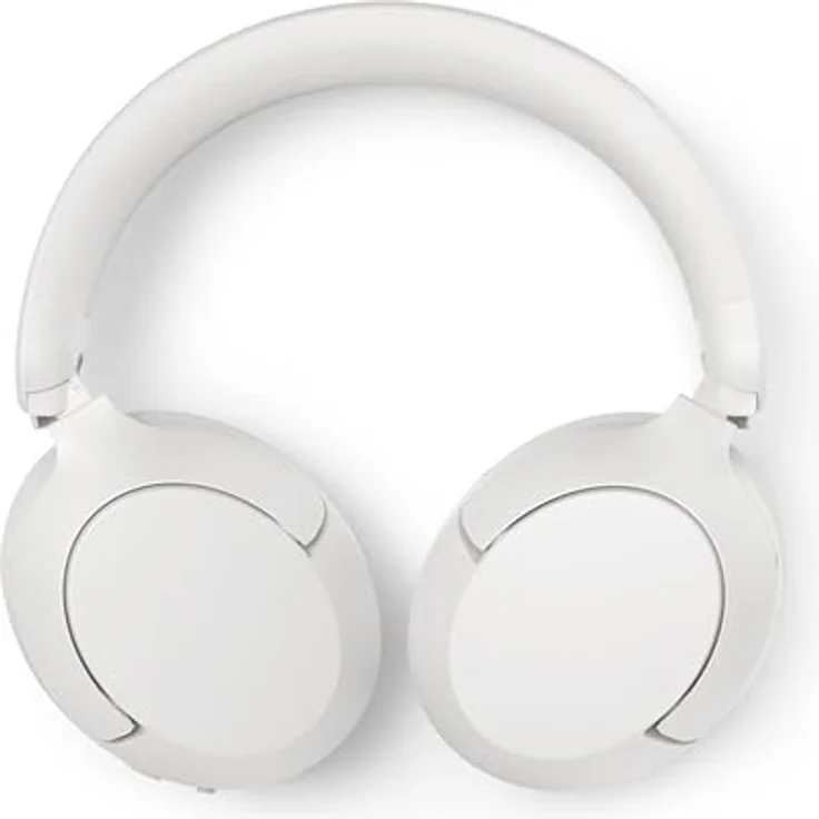 Philips TAH6000WT/00 Over-Ear-Kopfhörer mit Active Noise Cancelling, Adaptive Noise-Cancelling, Hi-Res Audio, Multi-Point-Verbindung und Sprachsteuerung, Weiß – Bild 9