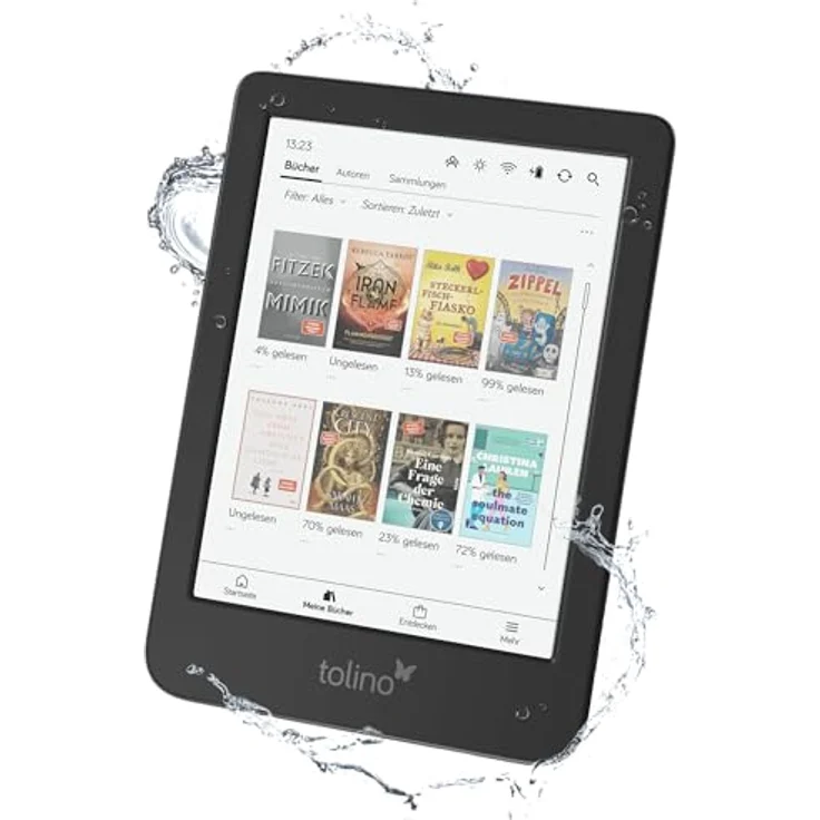 Tolino Shine Color E-Reader - 6 Zoll HD Display (1.448 x 1.072 Pixel), 16 GB Speicher, 173 g leicht – Bild 6