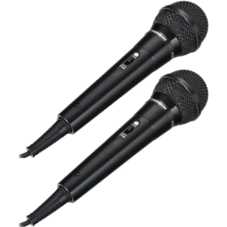Thomson M135D Dynamisches Mikrofon, Karaoke, 2er-Pack – Bild 6