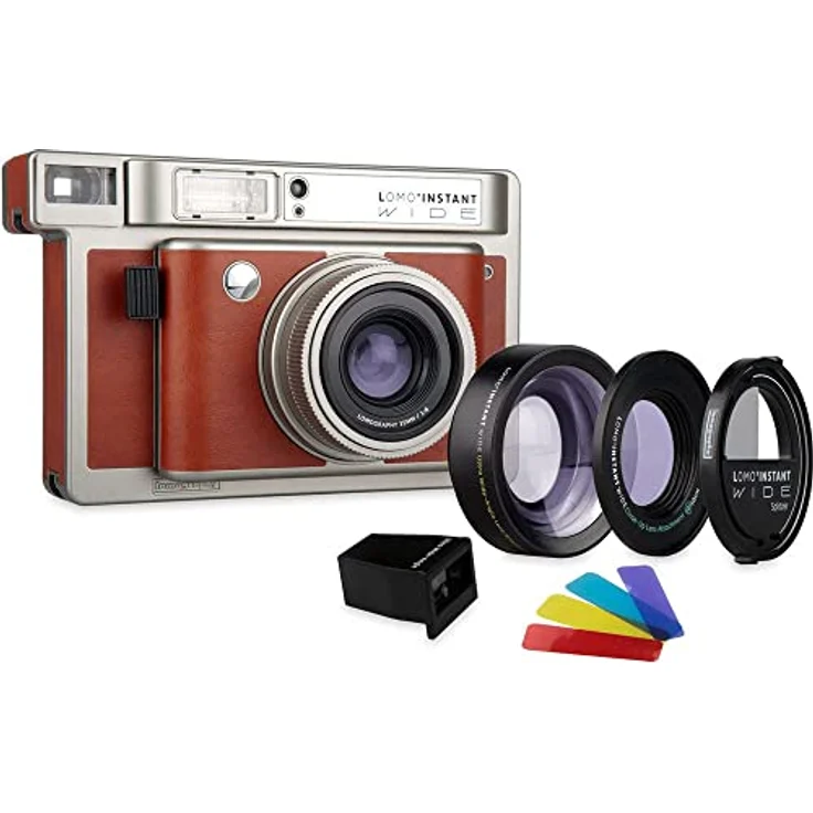 Lomography Lomo'Instant Wide Combo Central Park - Instant Film Kamera mit Premium 90mm Objektiv – Bild 5