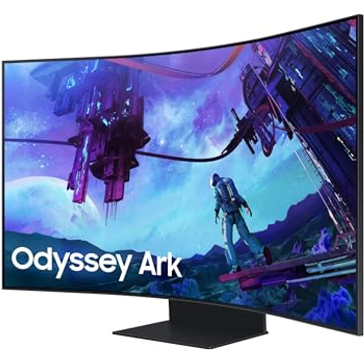 Samsung Odyssey S55CG970NU 55 Zoll 4K Ultra HD LED Noir Office-Monitor – Bild 2