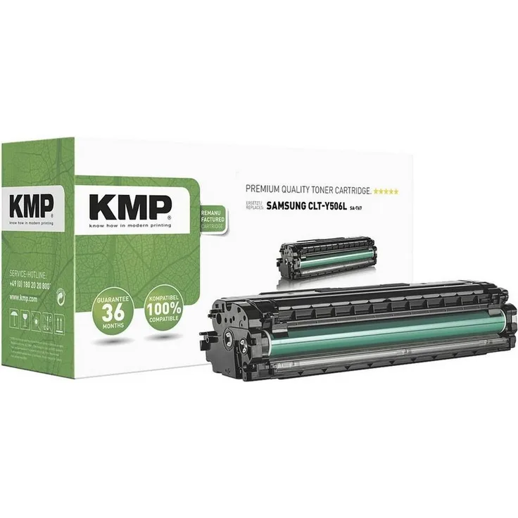 KMP Tonerpatrone für Samsung »CLT-Y506L«, gelb, Kapazität: ca. 3500 Seiten