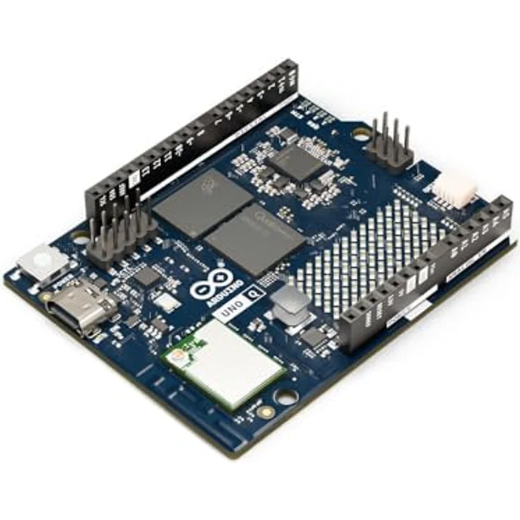 Arduino UNO Q (4GB RAM) – Qualcomm QRB2210 & STM32U585, KI-Vision und Sprachsteuerung, IoT-fähig, Linux-Debian-OS, Wi-Fi 5, USB-C – Bild 1