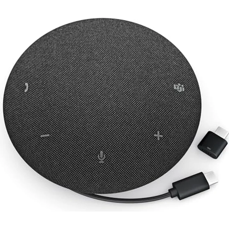Dell SL525 Freisprecheinrichtung, Bluetooth-Lautsprecher mit 4-MEMS-Mikrofonen, Echo- und Rauschunterdrückung, schwarz – Bild 2