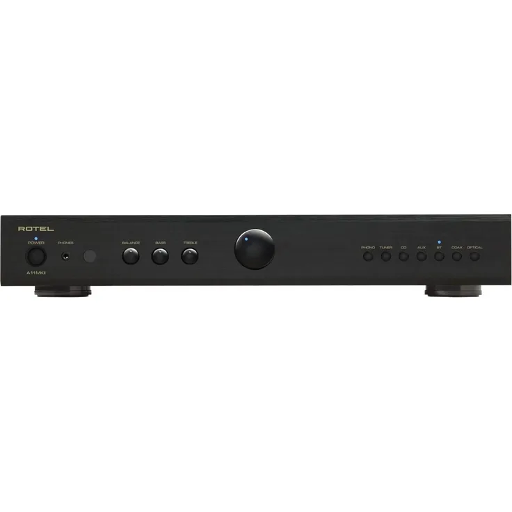 Rotel A11MKII Vollverstärker, 50 Watt Class-A/B, Bluetooth® aptX™ HD, Phono MM Eingänge