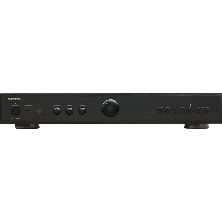 Rotel A11MKII Vollverstärker, 50 Watt Class-A/B, Bluetooth® aptX™ HD, Phono MM Eingänge