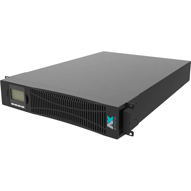 a-TroniX USV Batterie Erweiterung RT Rack 2kVA, inkl. 8 AGM Hochstromakkus 9Ah zur Laufzeiterweiterung