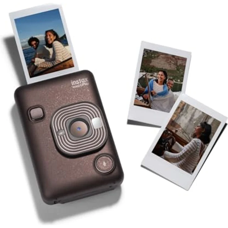 INSTAX Mini LiPlay Deep Bronze, Fotodrucker mit Selfie-Spiegel und QR-Code-Tonung – Bild 5