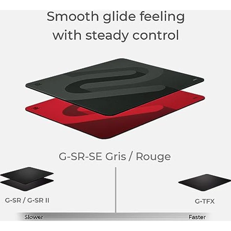 Zowie Gear G-SR-SE (L), Mausmatte, Schwarz – Bild 4