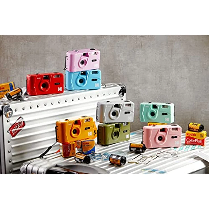 Kodak M35 Kamera olive green Kompaktkamera – Bild 2