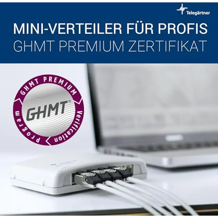 TELEGÄRTNER Mini-Verteiler MPD8-HS Kat.6A (IEC), kompakter Netzwerk-Switch für hohe Übertragungsraten – Bild 7