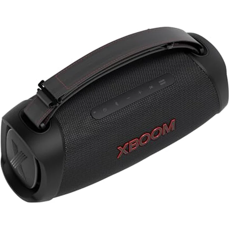 LG XBOOM GO XG8T Bluetooth-Lautsprecher, hohe Leistung, starker Bass, wasserdicht, Militärwiderstand, DJ-Funktionen, Karaoke, Schwarz – Bild 3