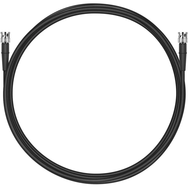 Sennheiser GZL RG 8x, Koaxialkabel RG-8X BNC, 5 Meter lang, schwarze Bauweise für optimale Signalübertragung