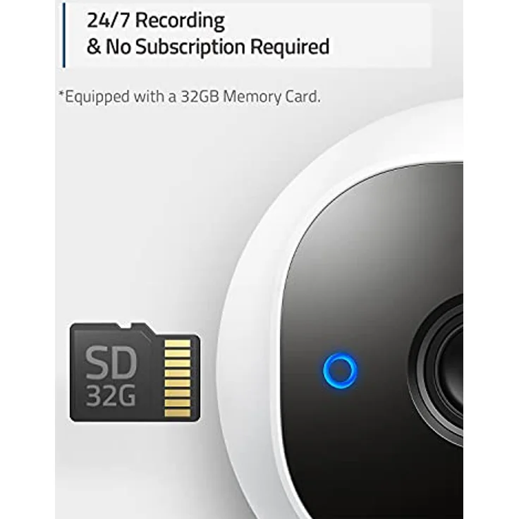 eufy Security Outdoor Cam E220, All-in-One eigenständige Überwachungskamera für Außenbereiche mit 2K Auflösung, Scheinwerfer, Nachtsicht in Farbe, Gebührenfreie Nutzung, IP67 Wasserschutz – Bild 5