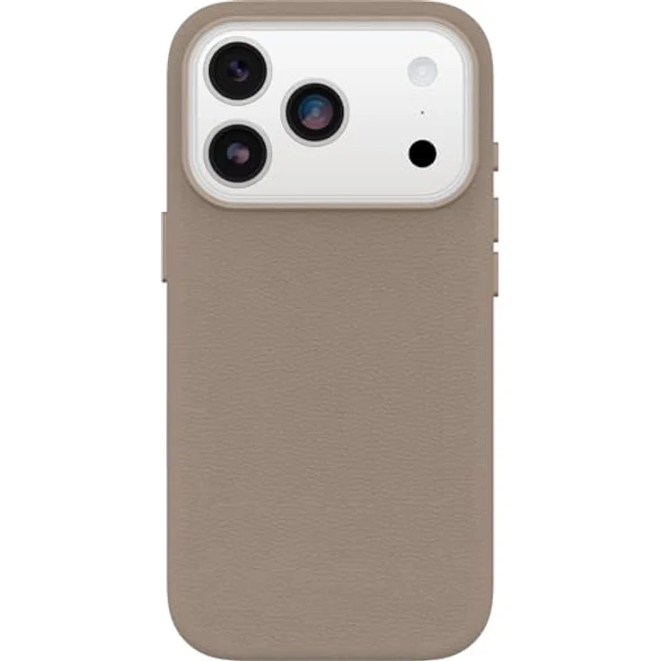 OtterBox Symmetry Series Cactus Leather MagSafe Hülle für iPhone 17 Pro, stoßfest, 3X militärisch getestet, Grau – Bild 2