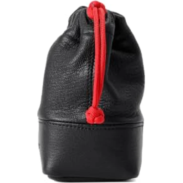 Artisan & Artist ACAM LPL 140 BLK, Objektivtasche aus Ziegenleder mit herausnehmbarer Polsterbasis, Schwarz – Bild 2
