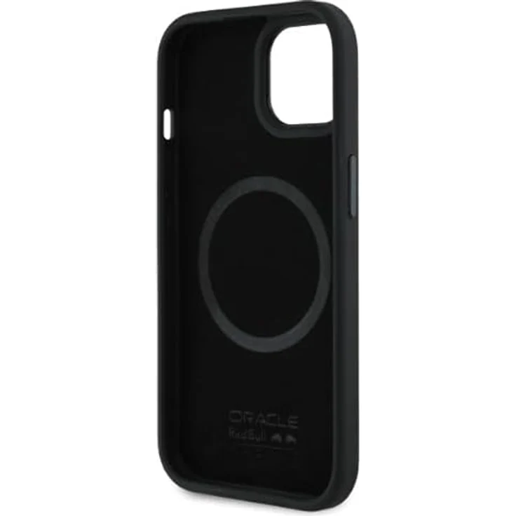 Red Bull RBHMP15S24PUILVR iPhone 15 6.1" Hardcase aus ökologischen Leder, navy mit rotem Ring, MagSafe kompatibel, Smartphone Hülle – Bild 7