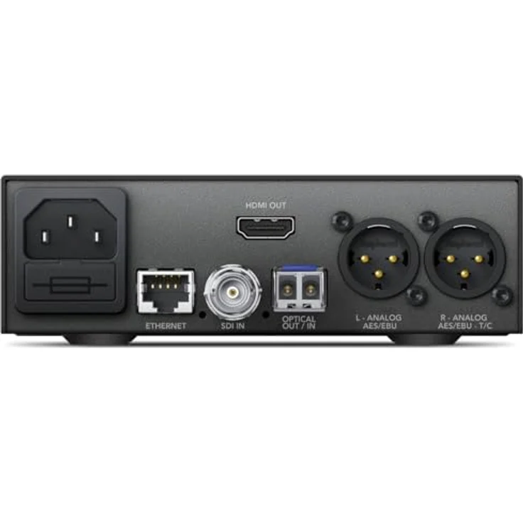 Blackmagic Design Teranex Mini Optical to HDMI 12G, HDMI-Adapter mit 1x 12G-SDI IN und optionalem Optical SFP IN – Bild 2