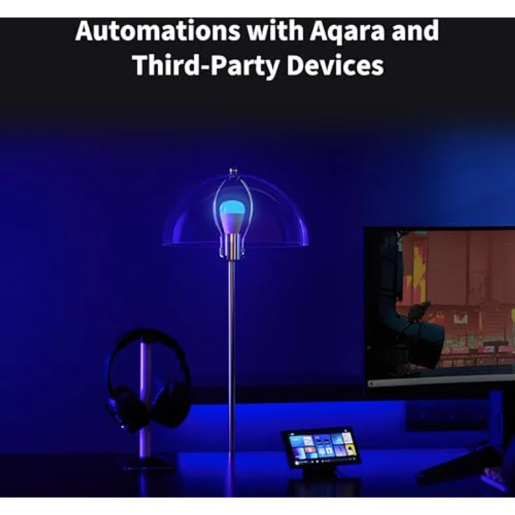 AQARA LB-L03E T2 GU10, Smarte LED Glühbirne RGB mit niedrigen Standby-Stromverbrauch und Smart-Home-Integration – Bild 6