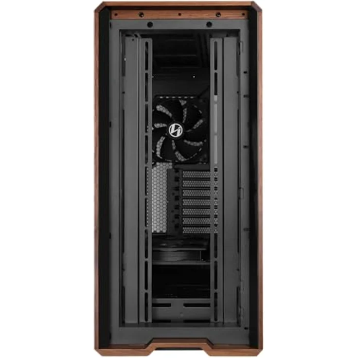Lian Li Lancool 217 Midi-Tower Gehäuse, ATX mit Tempered Glass, schwarz, hervorragender Airflow, fünf PWM-Lüfter, integriertes Kabelmanagement – Bild 6