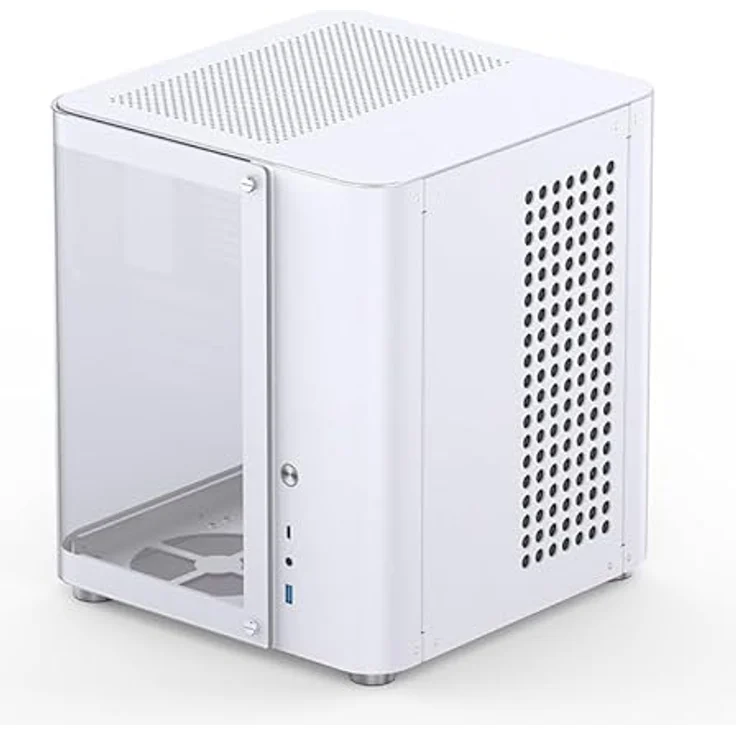 Jonsbo TK-1 .20, Micro-ATX, Gehärtetes Glas - Weiß – Bild 3