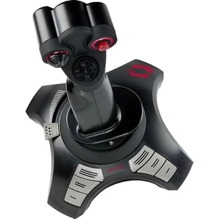 Speedlink PHANTOM HAWK Flight Stick, Gaming Joystick für PC - Computer, Controller für Simulator Spiele - schwarz – Bild 10
