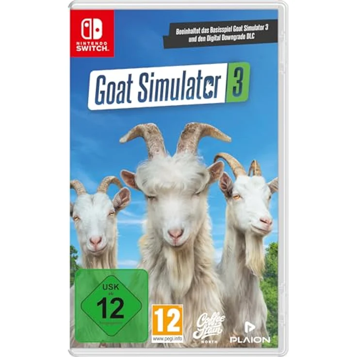 KOCH MEDIA Goat Simulator 3 - Nintendo Switch, Sandbox-Spiel mit Coop-Modus und "Downgrade" DLC – Bild 1