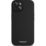 VONMÄHLEN ECO SILIKON CASE - Die nachhaltige magnetische Silikonhülle (Schwarz, iPhone 15 Plus)