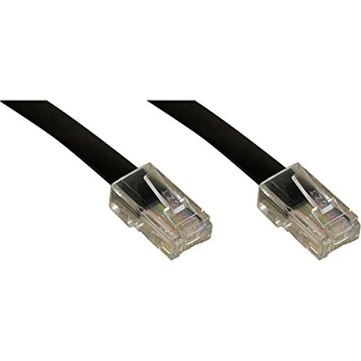 InLine ISDN Anschlußkabel RJ45 St/St, 5 m Telefonkabel für ISDN-Anschlüsse – Bild 1