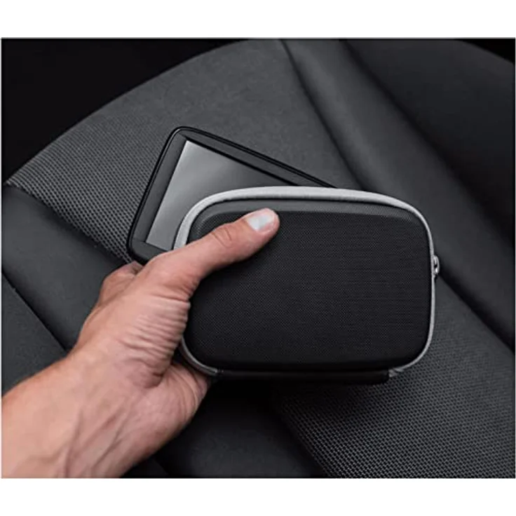 TomTom Klassische, schützende Tragetasche für 4,3- und 5-Zoll-Display Modelle (z. B. TomTom Start, Via, Rider, GO Basic/Essential/Classic/Premium/Discover, GO Expert) – Bild 4