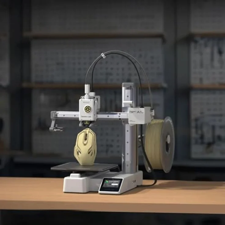 Bambu Lab A1 Mini 3D-Drucker – Präzision, Multifarbendruck, leise, Plug-and-Play, automatische Kalibrierung, Zeitrafferkamera, robustes Design – Bild 7