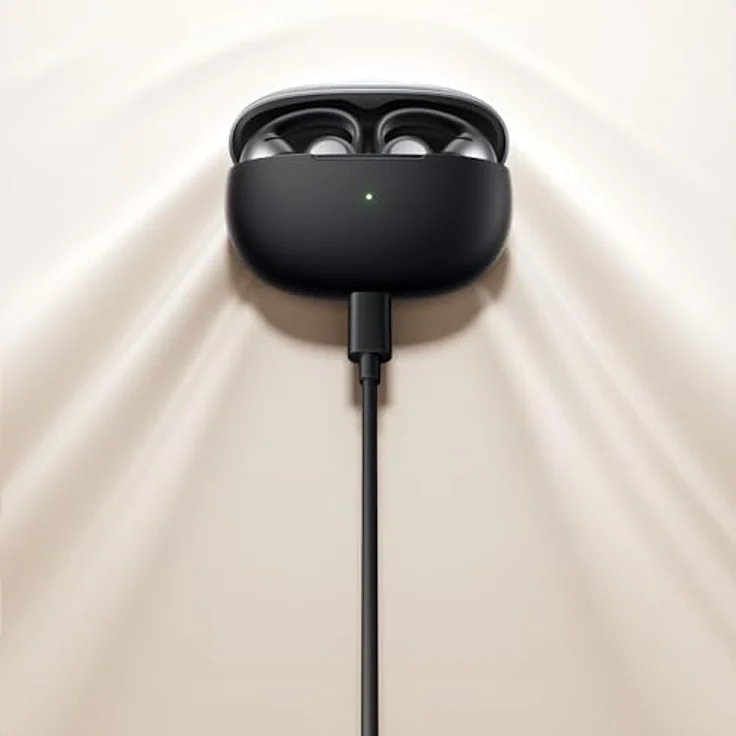 SHOKZ OpenDots One E310BK, Knochenschall Kopfhörer mit Noise-Cancelling, Bluetooth, schwarz, 10h Akkulaufzeit – Bild 4