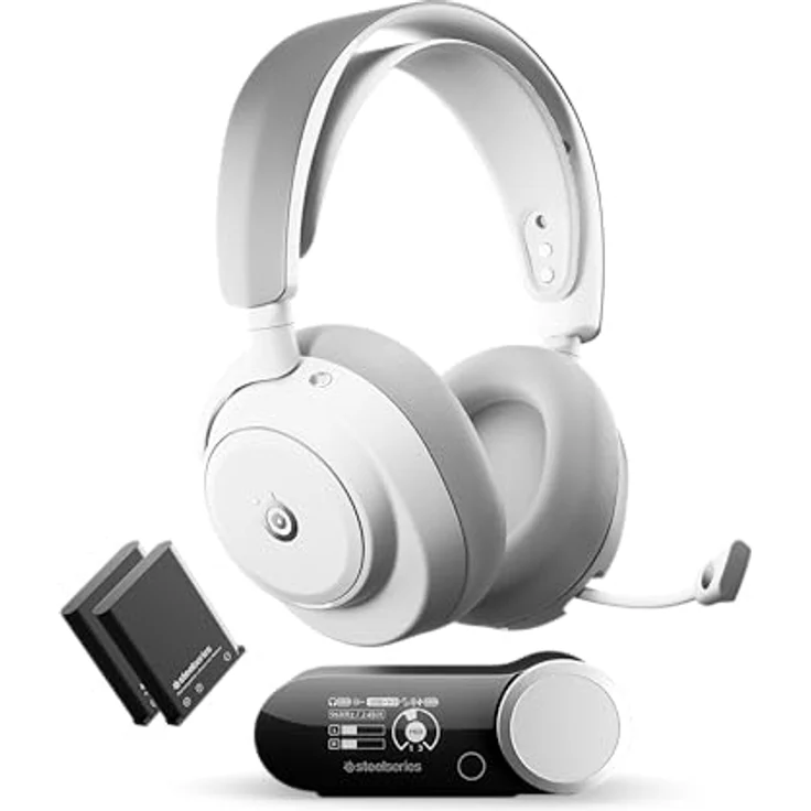 STEELSERIES Arctis Nova Pro Omni, Over-ear Gaming-Headset Bluetooth Weiß – Bild 14