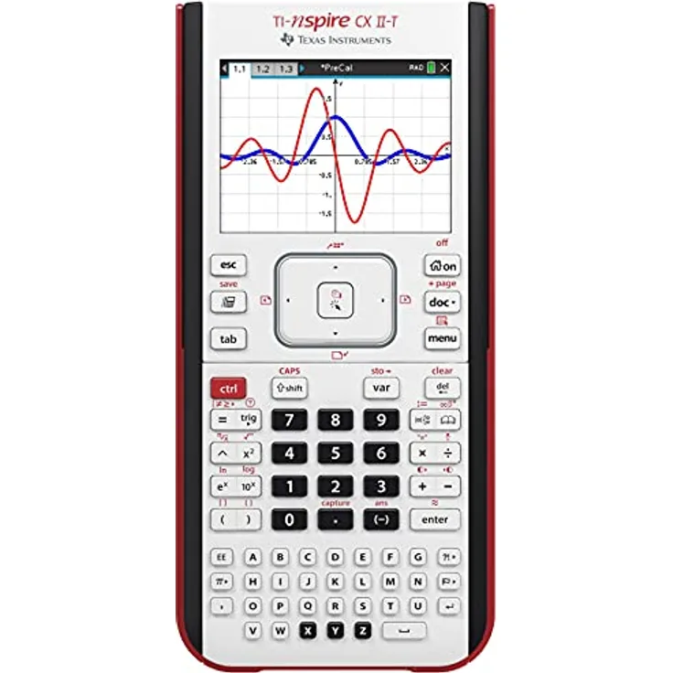 Texas Instruments Grafikrechner TI-Nspire CX II FC, NSCX2/FC/6E8/A - Preisvergleich