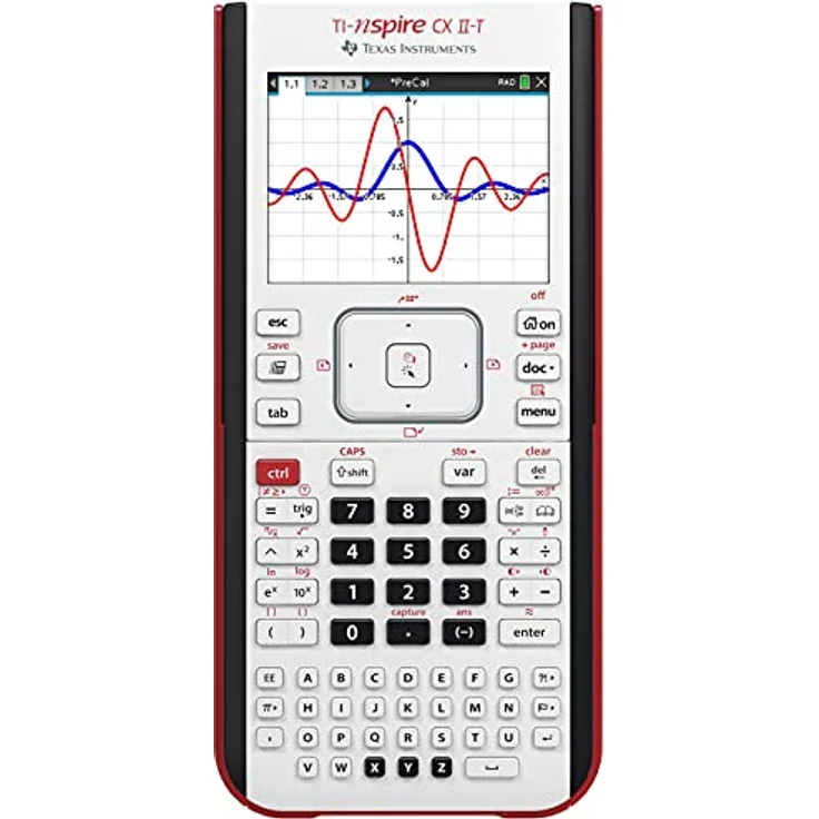 Texas Instruments Grafikrechner TI-Nspire CX II FC, NSCX2/FC/6E8/A - Preisvergleich – Bild 1