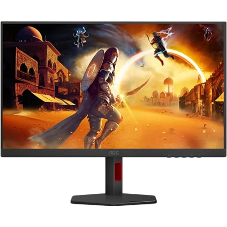 AOC Gaming U27G4R, 27 Zoll Ultra HD Monitor mit 160 Hz, 1 ms Reaktionszeit, G-Sync kompatibel, HDR400, schwarz-rot – Bild 2